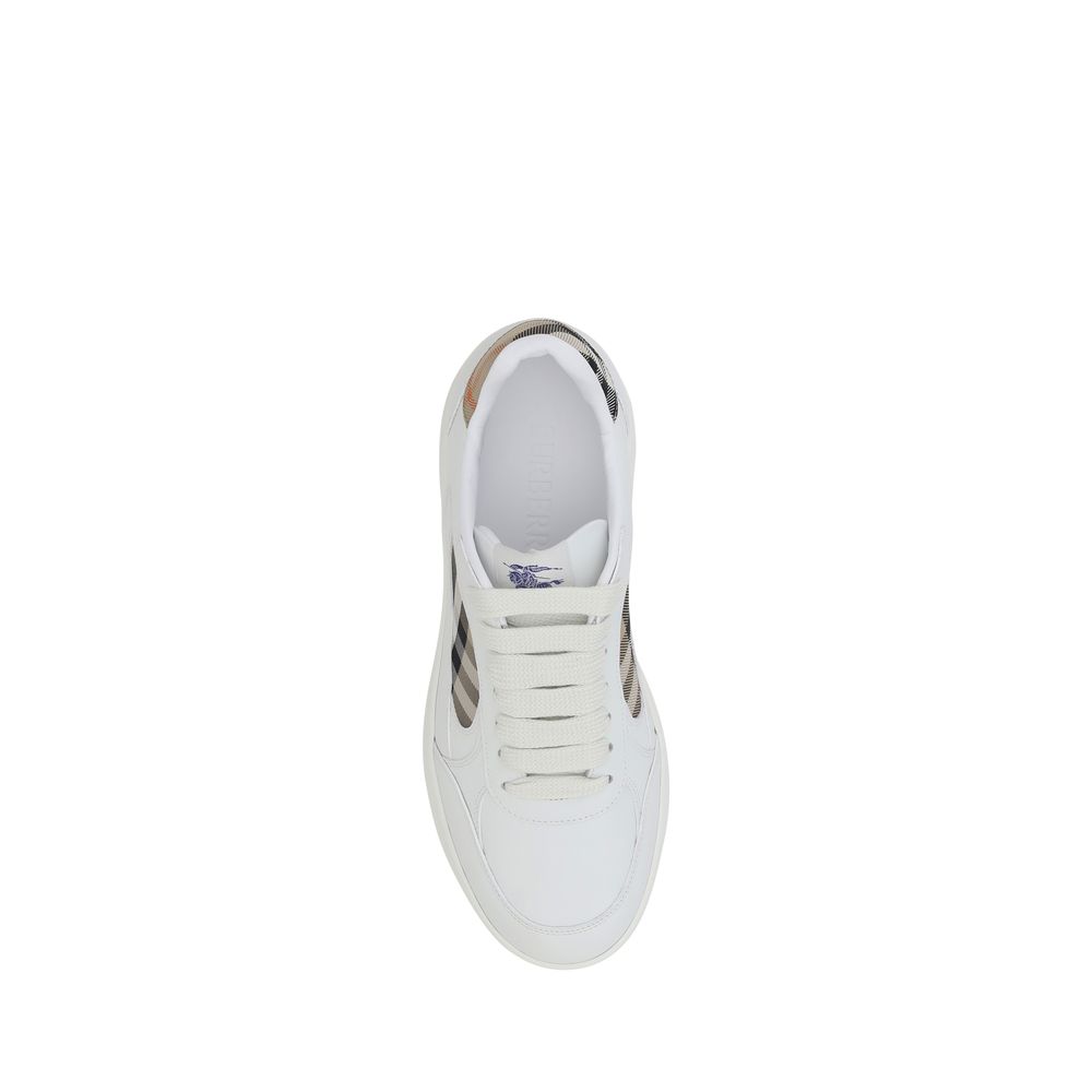 Burberry Leather Sneakers - The Gentlemen's Vault