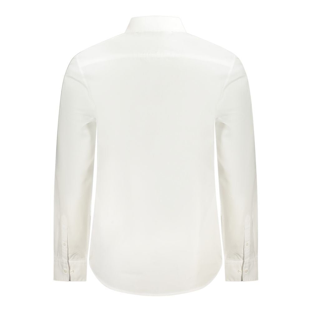 Calvin Klein White Cotton Shirt - The Gentlemen's Vault