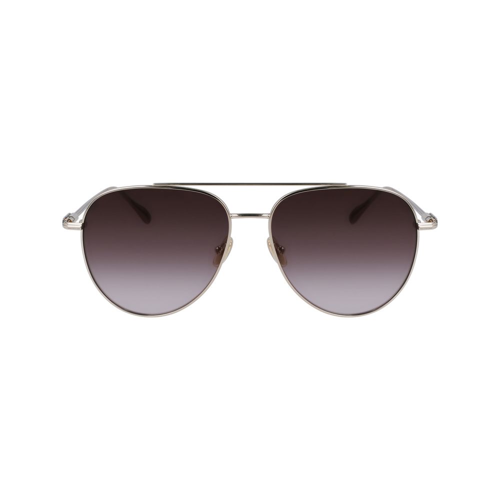 Ferragamo Gold Metal Sunglasses - The Gentlemen's Vault
