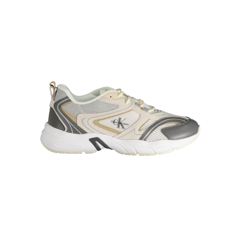Calvin Klein Beige Polyester Sneaker - The Gentlemen's Vault