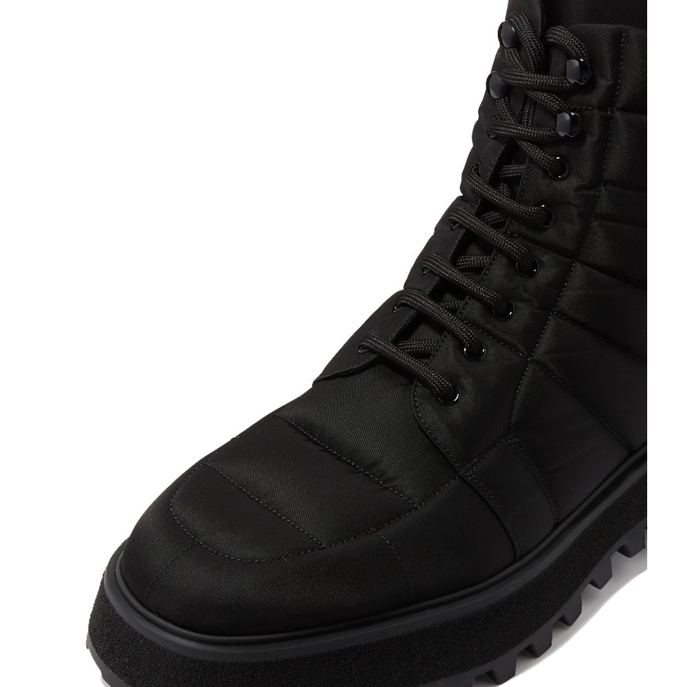 Dolce & Gabbana Black Nylon Boot - The Gentlemen's Vault