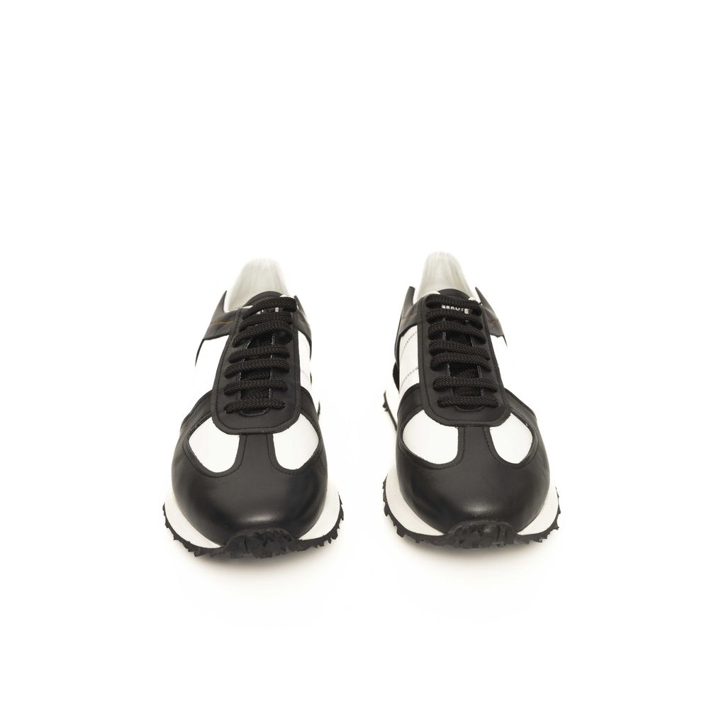 Cerruti 1881 Black Calfskin Men Sneaker - The Gentlemen's Vault