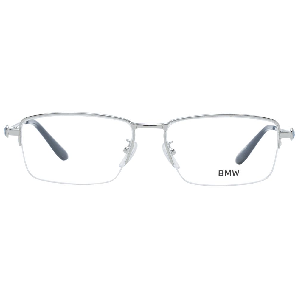 BMW Silver Men Glasses Frame - The Gentlemen's Vault