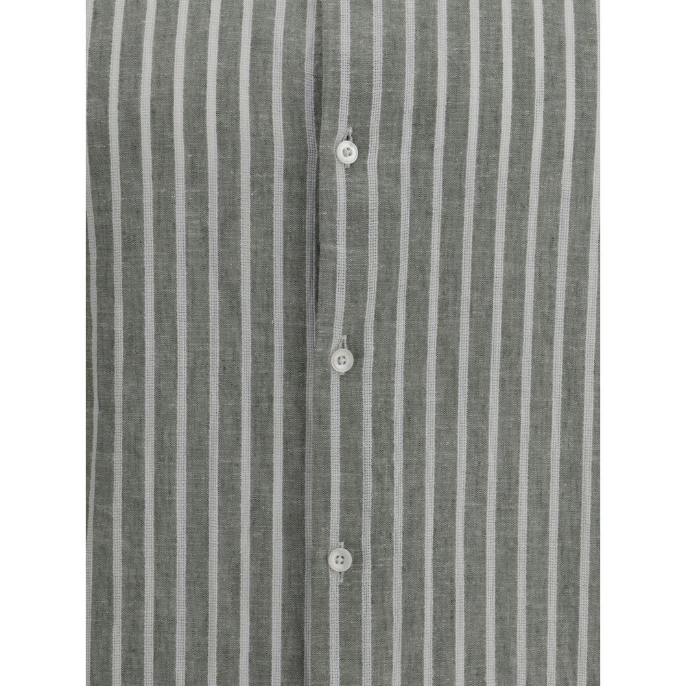 Brooksfield Striped Shirt - The Gentlemen's Vault