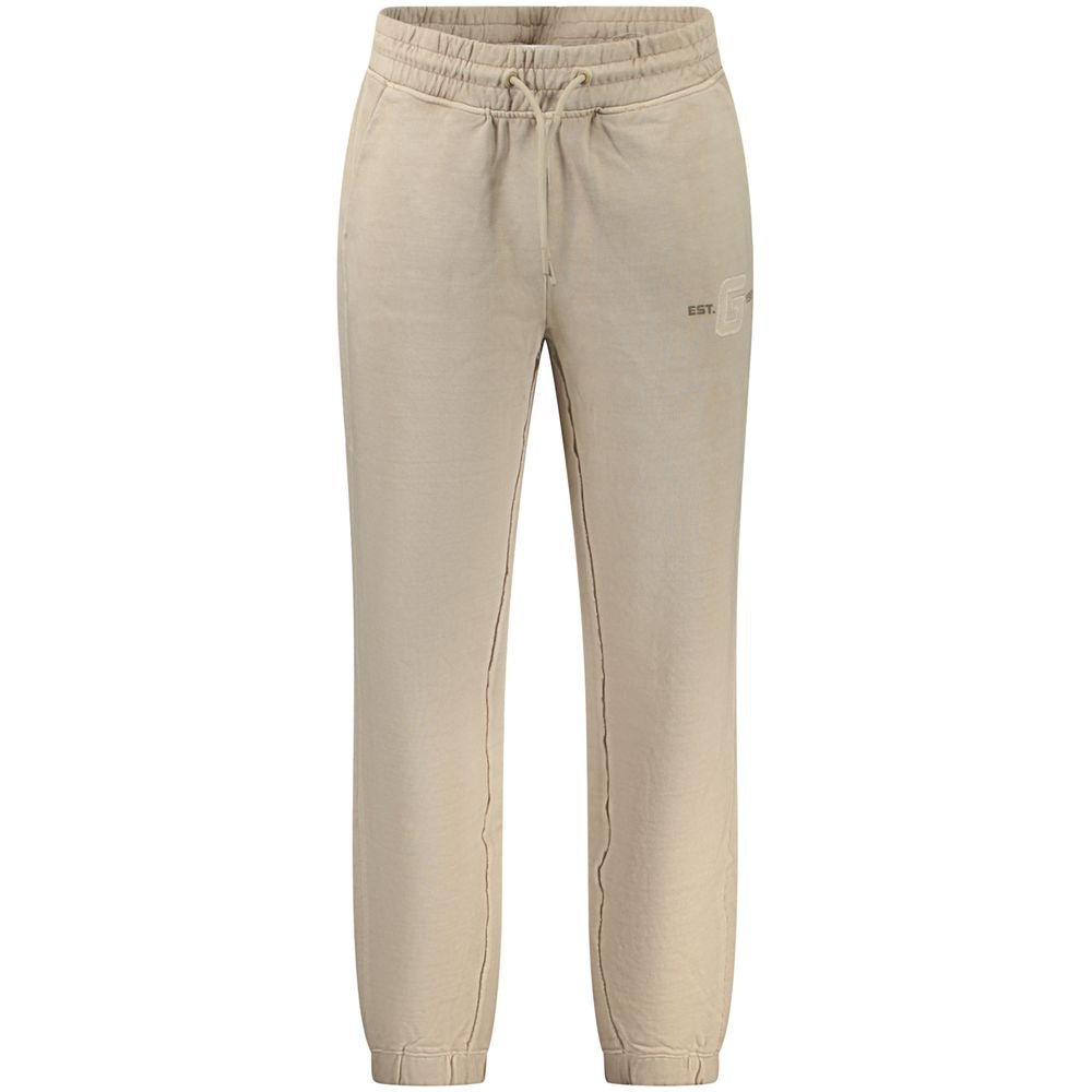 Guess Jeans Beige Cotton Pant - The Gentlemen's Vault