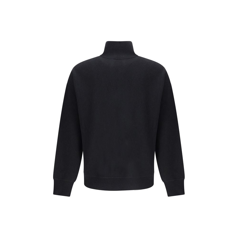 Roberto Collina High - neck Wool Sweatshirt - The Gentlemen's Vault