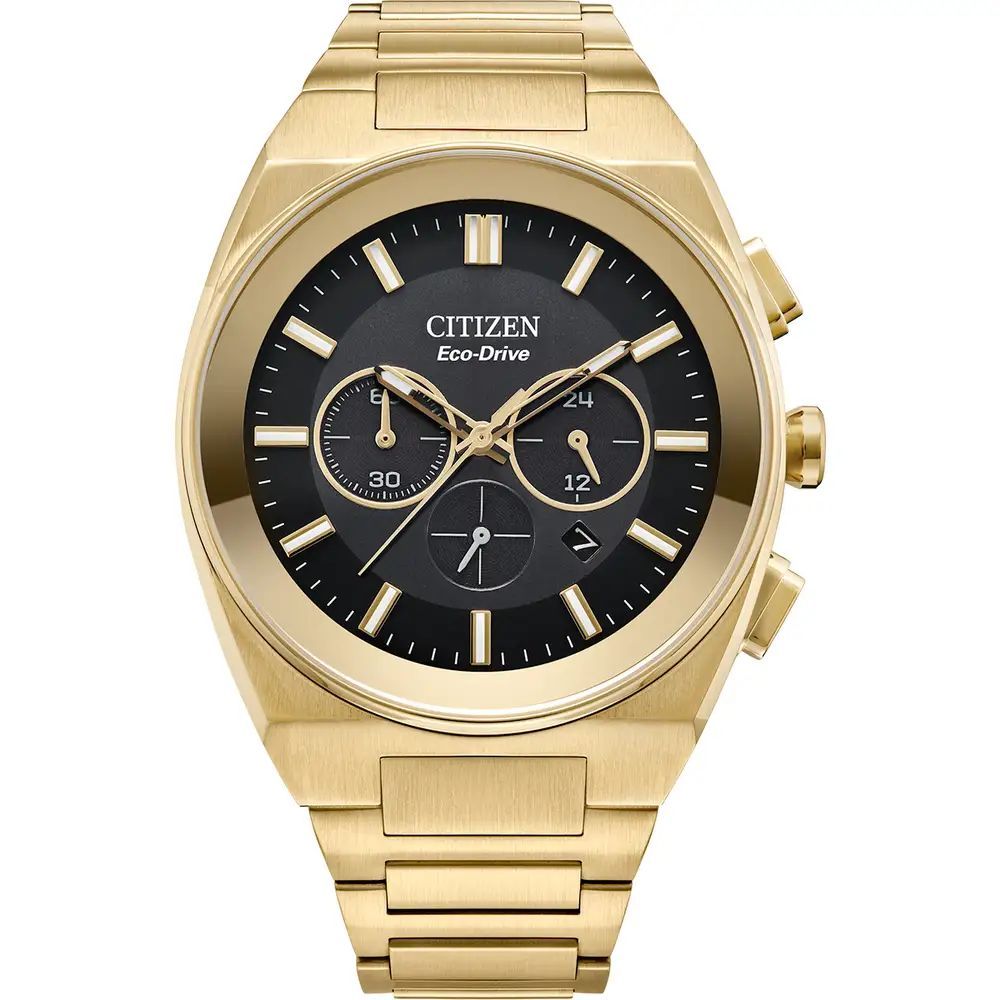 Citizen Gold Stainless Steel Bracelet Watch - The Gentlemen's Vault