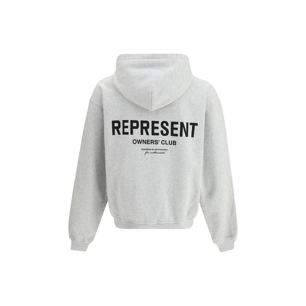 Represent Gray Cotton Sweatshirt - The Gentlemen's Vault