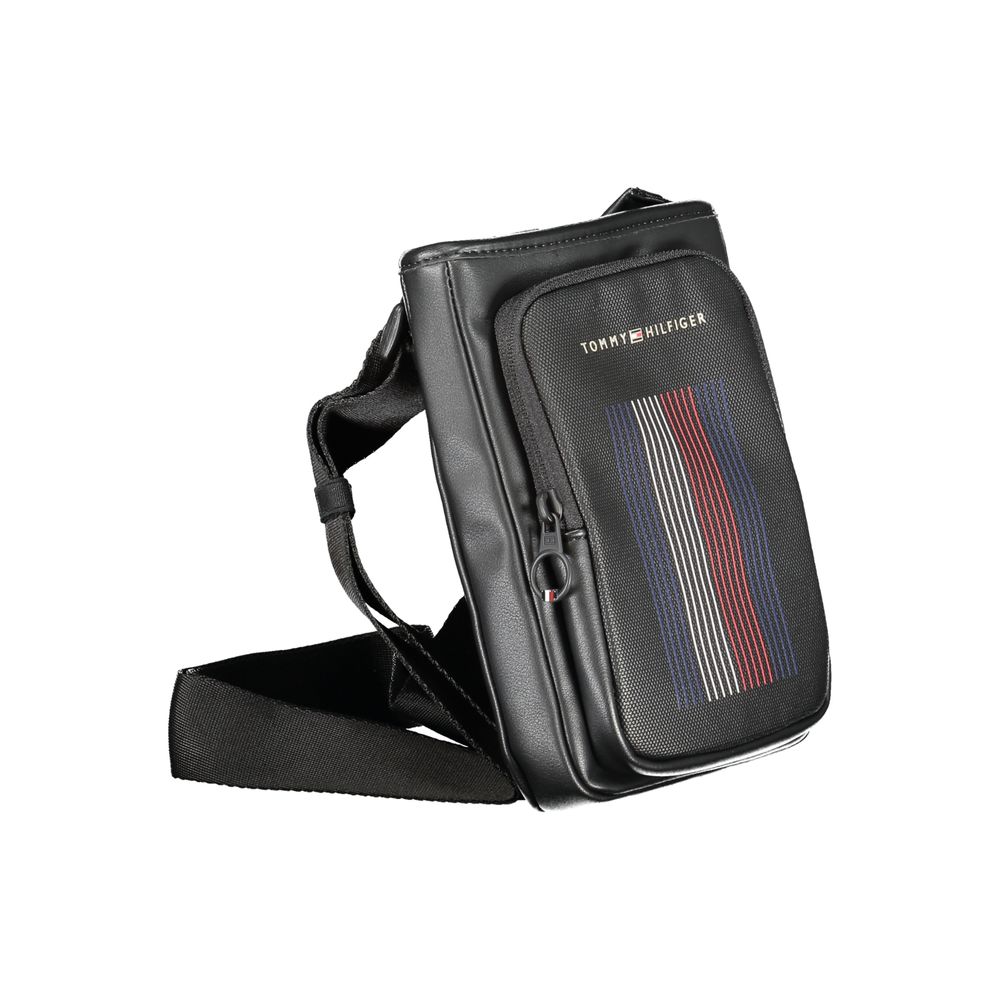 Tommy Hilfiger Black Polyethylene Shoulder Bag - The Gentlemen's Vault