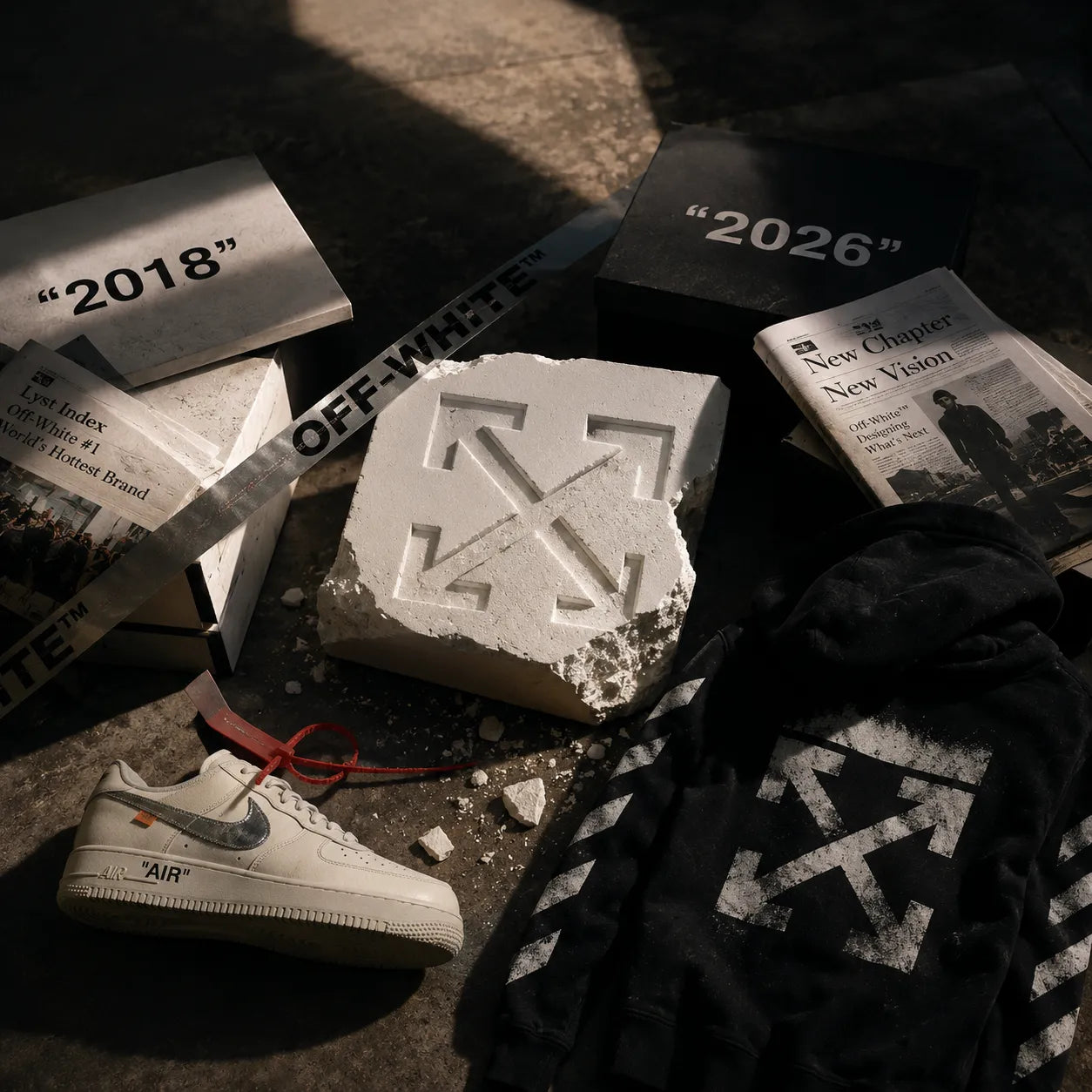 Off-White kleding en sneakers als symbool van de verdwenen streetwearhype