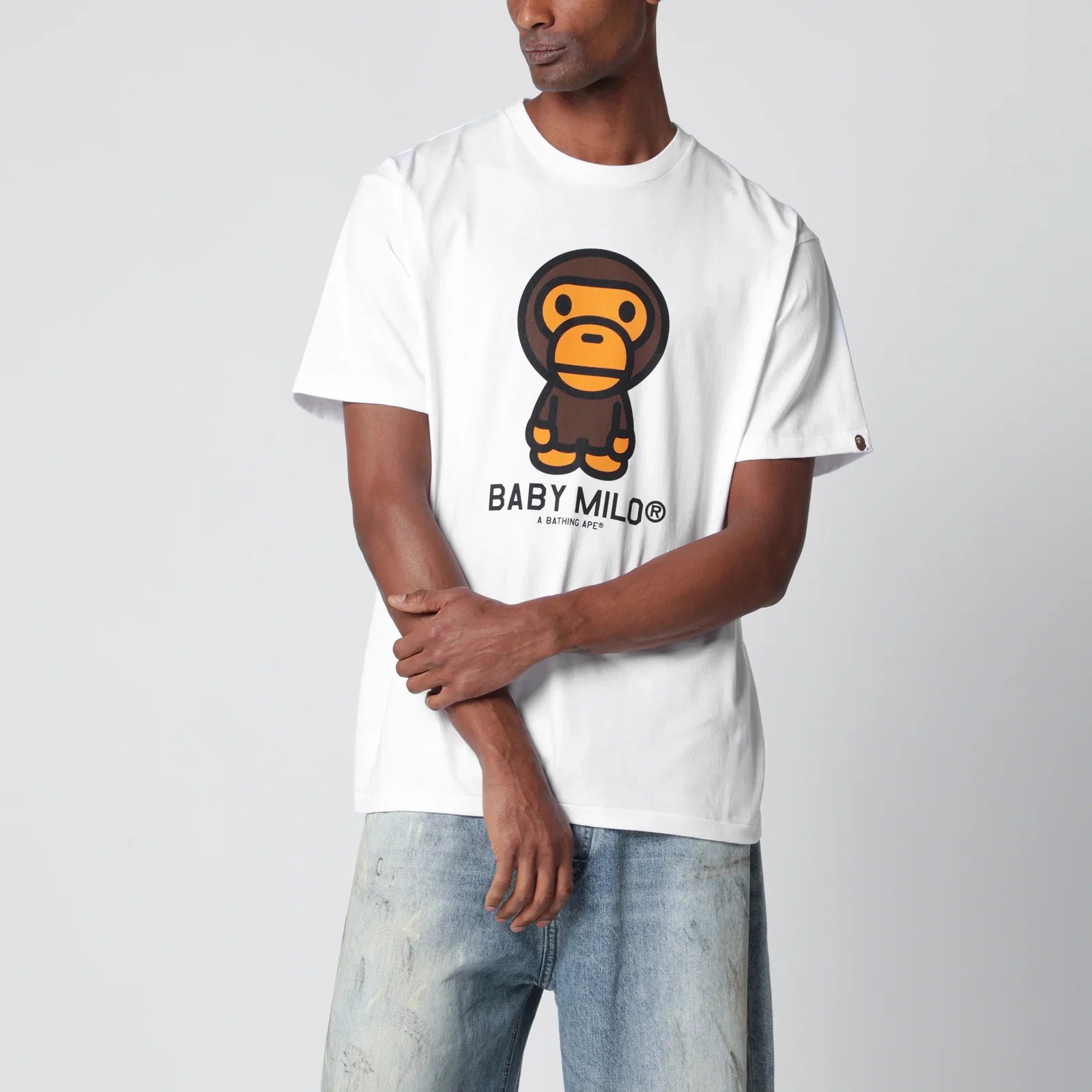 BAPE Baby Milo Tee Wit