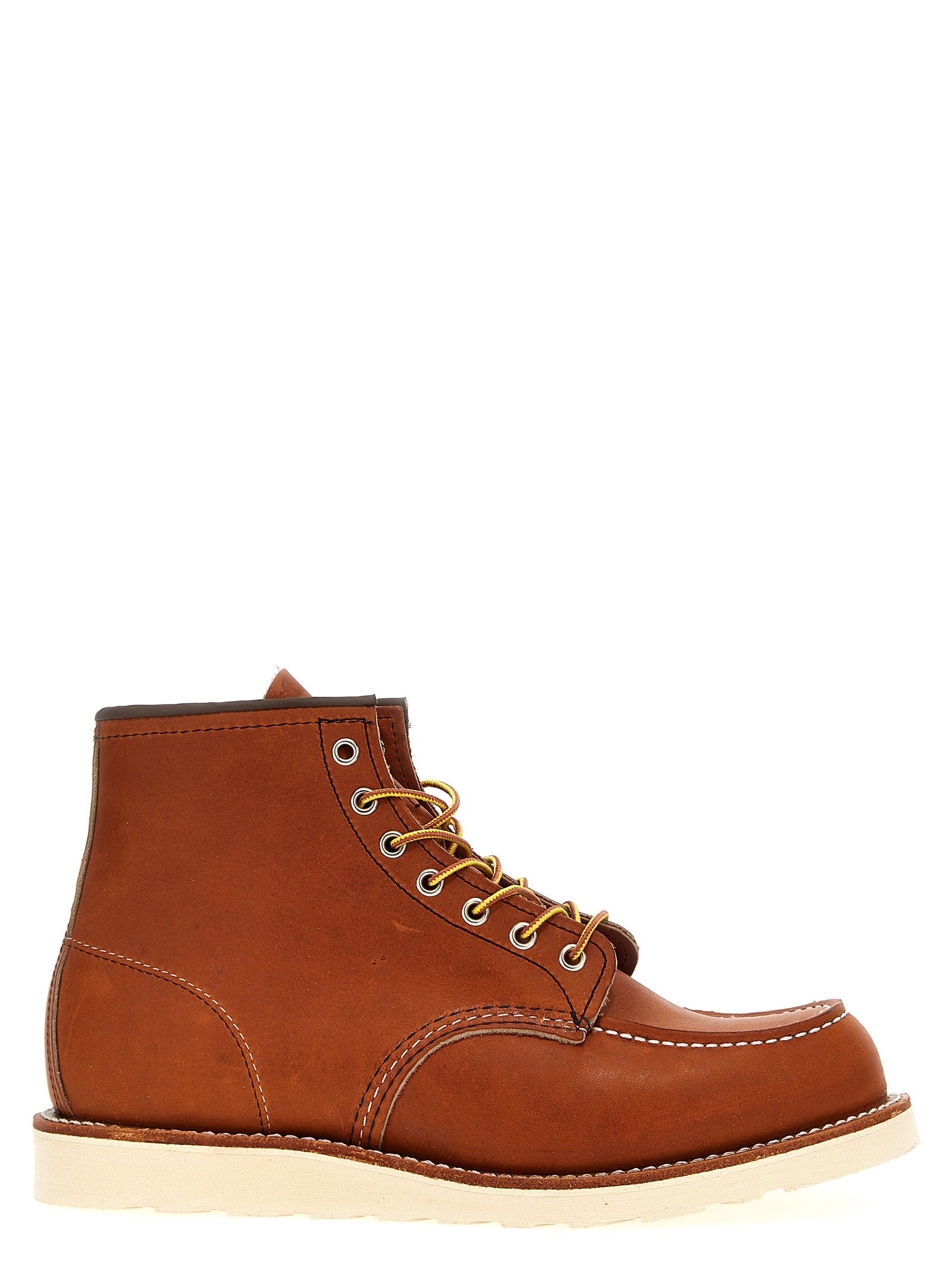 Red Wing Classic Moc 875 Oro Legacy Leren Veterboots Cognac-thumbmail-1