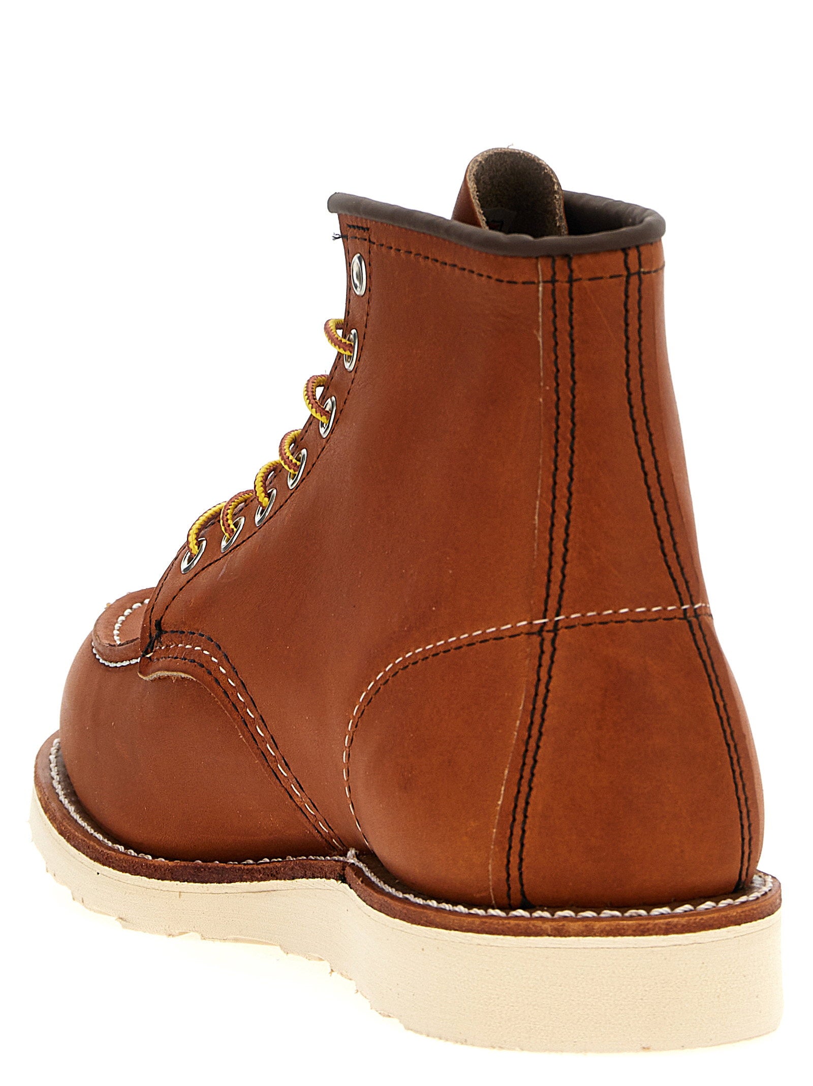 Red Wing Classic Moc 875 Oro Legacy Leren Veterboots Cognac-thumbmail-3