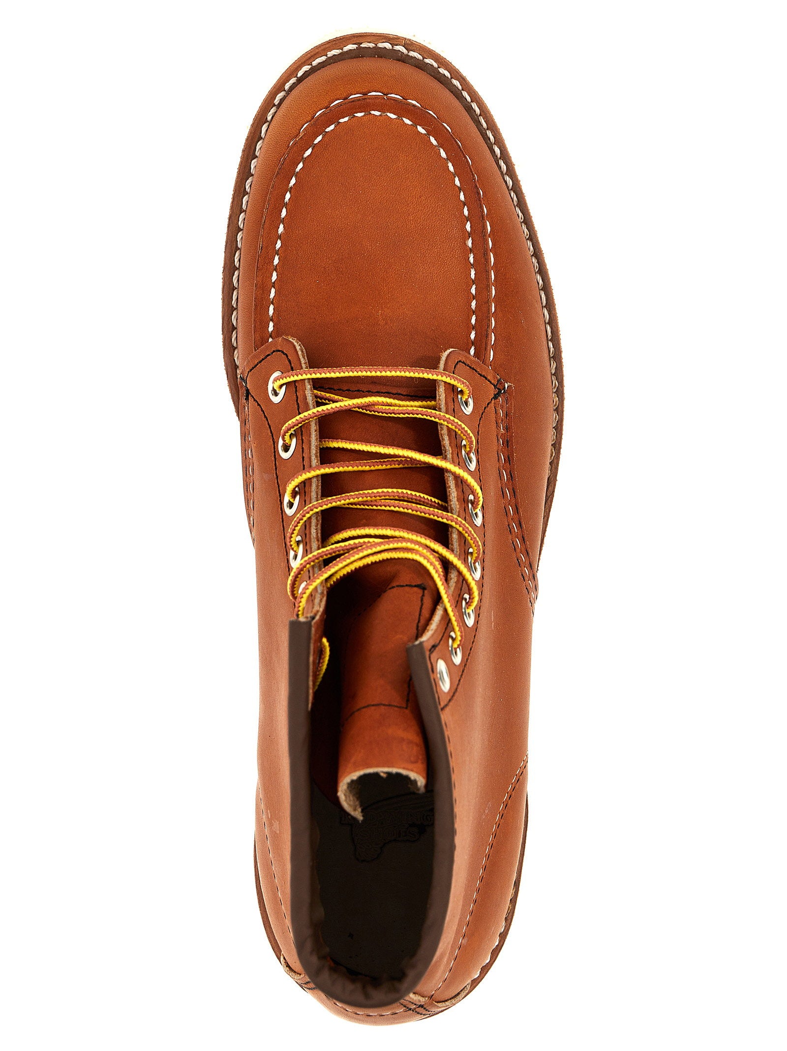 Red Wing Classic Moc 875 Oro Legacy Leren Veterboots Cognac-thumbmail-4