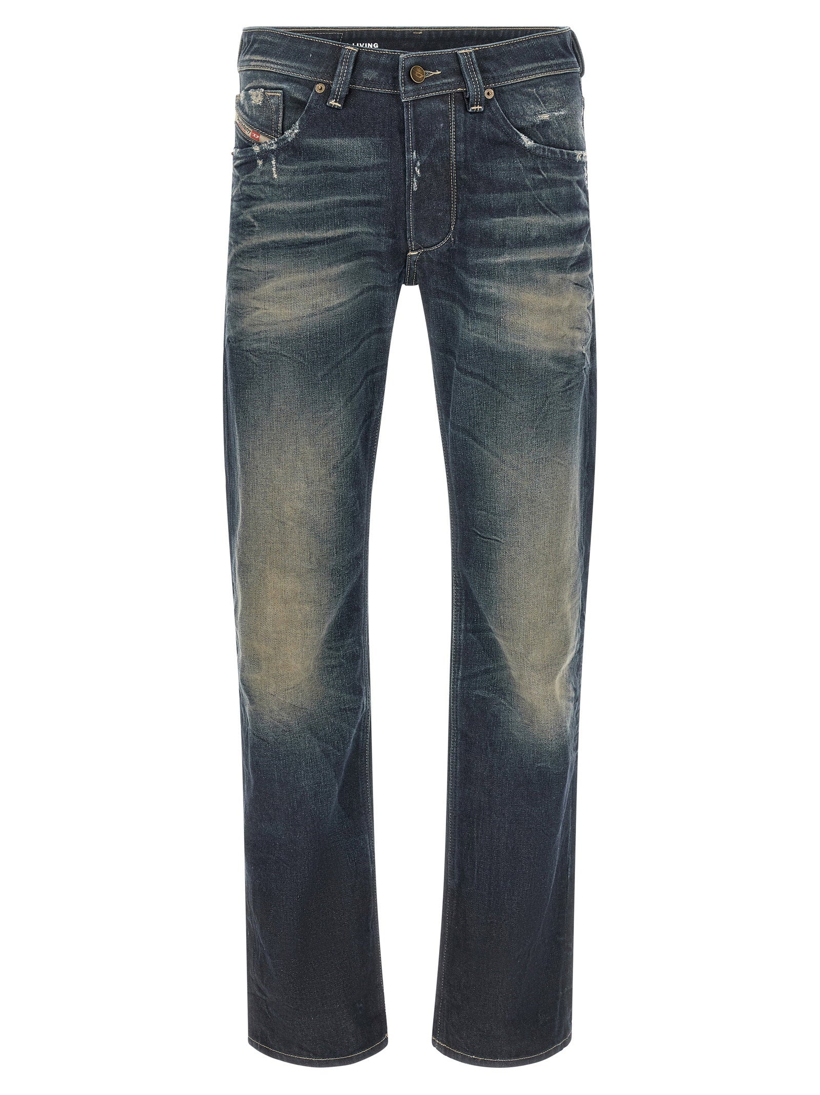 Diesel 1985 Larkee jeans in blauw, vooraanzicht