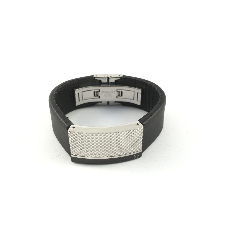 GC Black Stainless Steel Bracelet