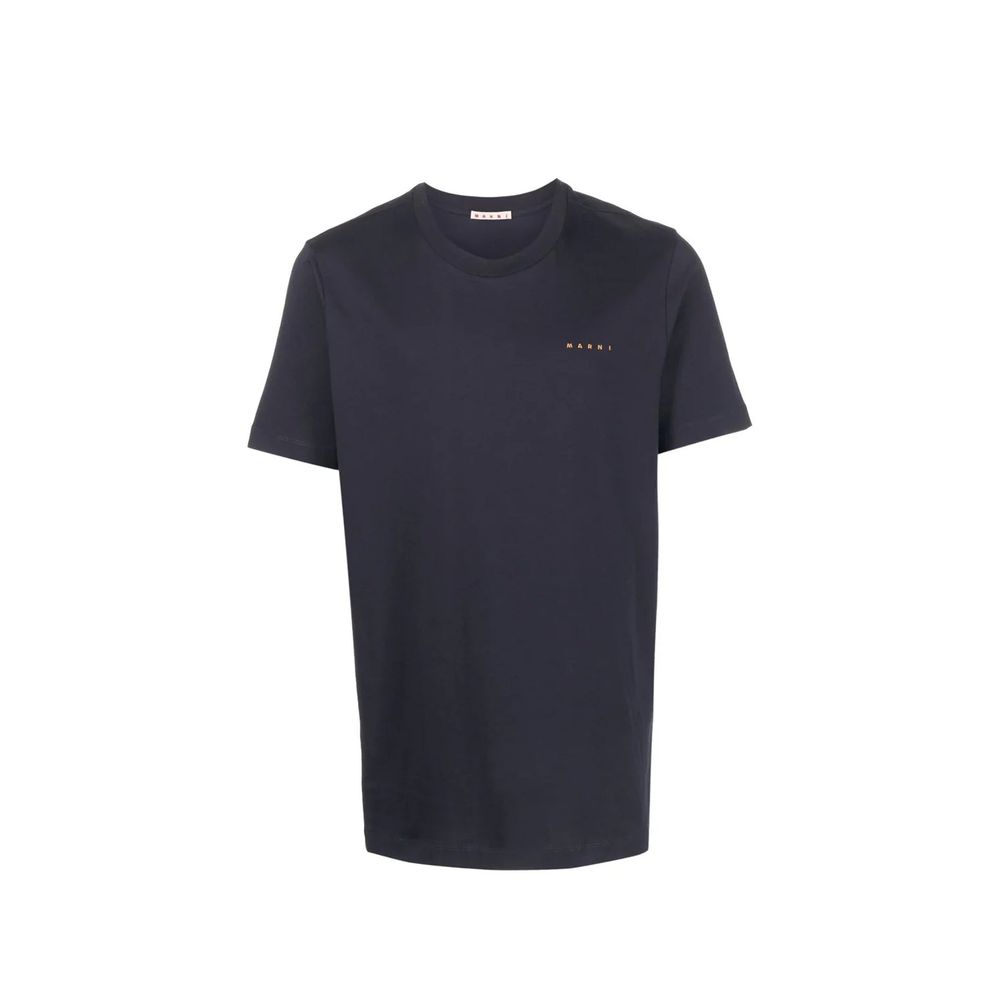 Marni Black Cotton T-Shirt