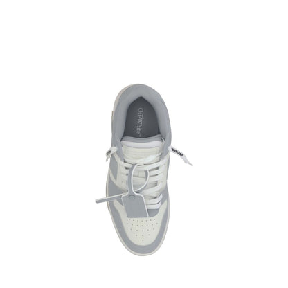 Off-White Gray Rubber Low Top Sneakers