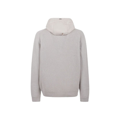 Herno Gray Wool Sweatshirt