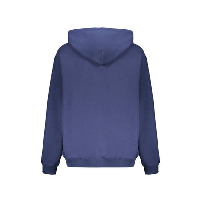 Off-White Blue Cotton Sweatshirt