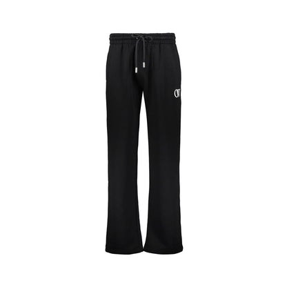 Off-White Black Cotton Athletic Pants
