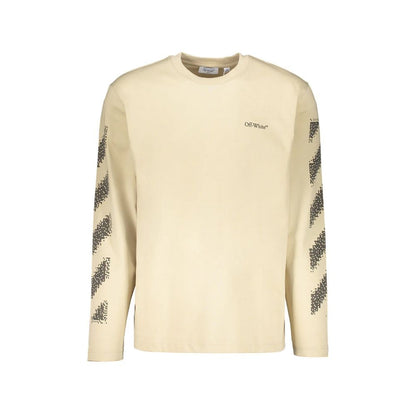 Off-White Beige Cotton Sportswear
