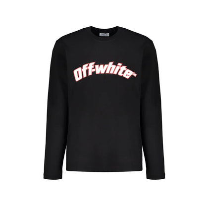Off-White Black Cotton Sportswear