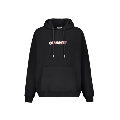 Off-White Black Cotton Sweatshirt