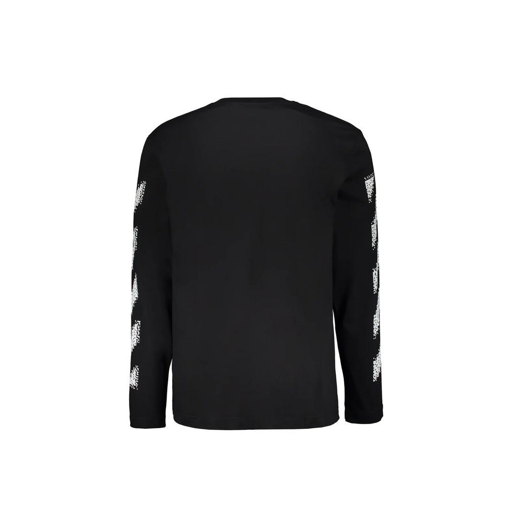 Off-White Black Cotton Sweatshirt