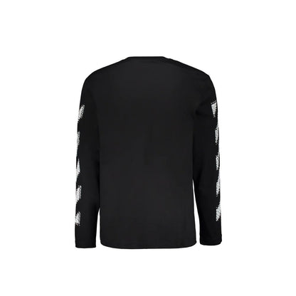 Off-White Black Cotton Sweatshirt