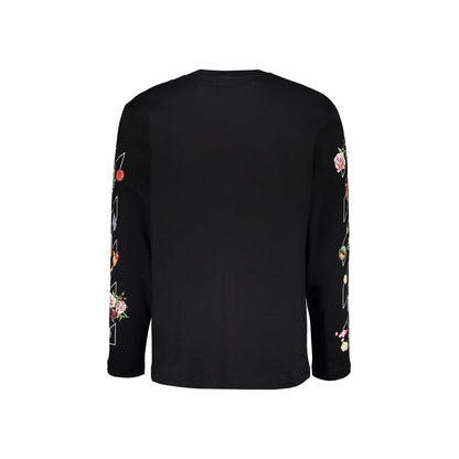 Off-White Black Cotton Long Sleeve T-Shirt