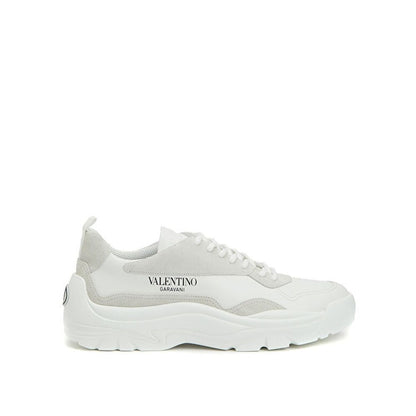 Valentino Garavani White Leather Chunky Sneakers
