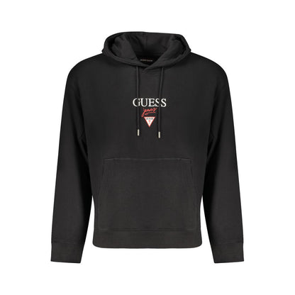 Guess Jeans Black Cotton Men's Sweatshirt