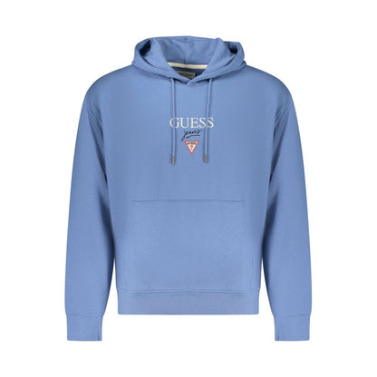 Guess Jeans Azzurro Cotton Men's Sweatshirt