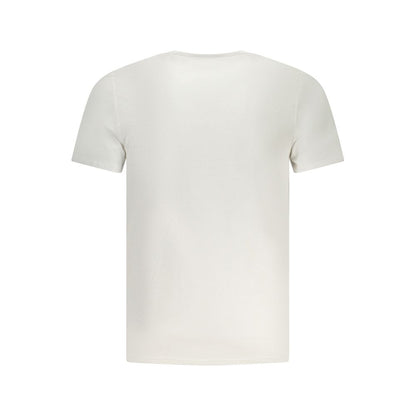 Guess Jeans Bianco Cotton Men T-Shirt