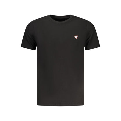 Guess Jeans Nero Cotton Mens T-Shirt