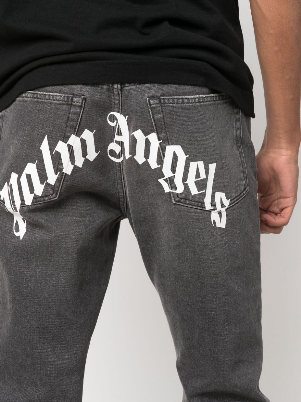 Palm Angels Jeans Black-4