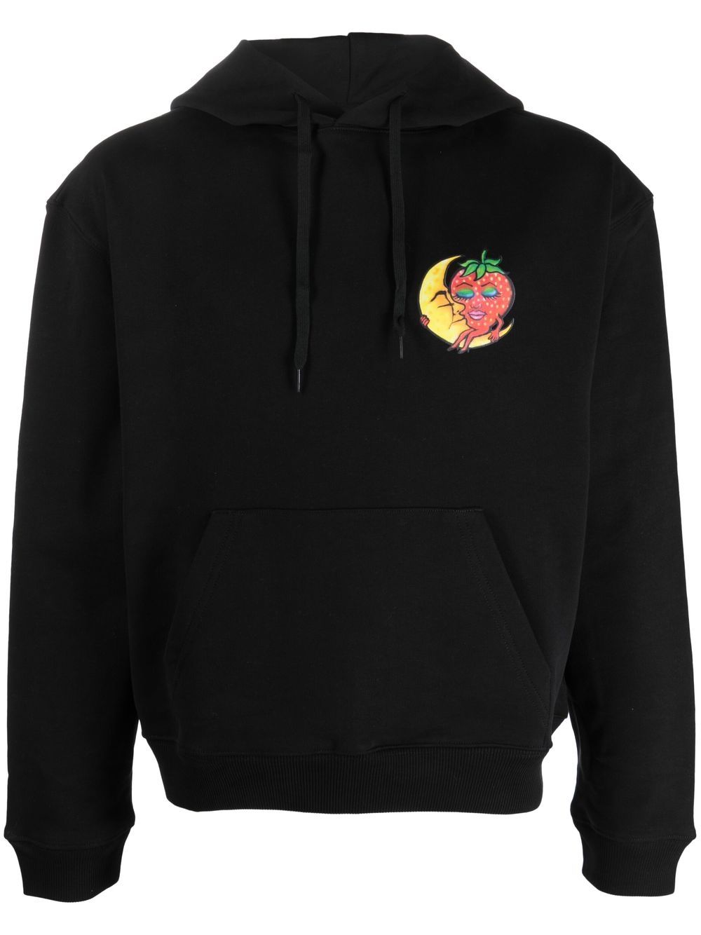 Sky High Farm Workwear Ally Bo Firework Sweat Hoodie Zwart Topwear Sky High Farm Workwear
