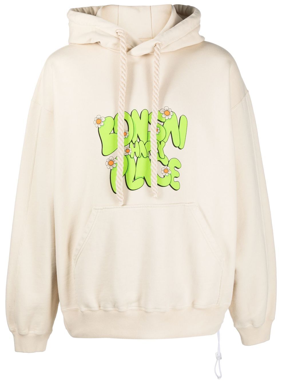 Bonsai Logo Hoodie White