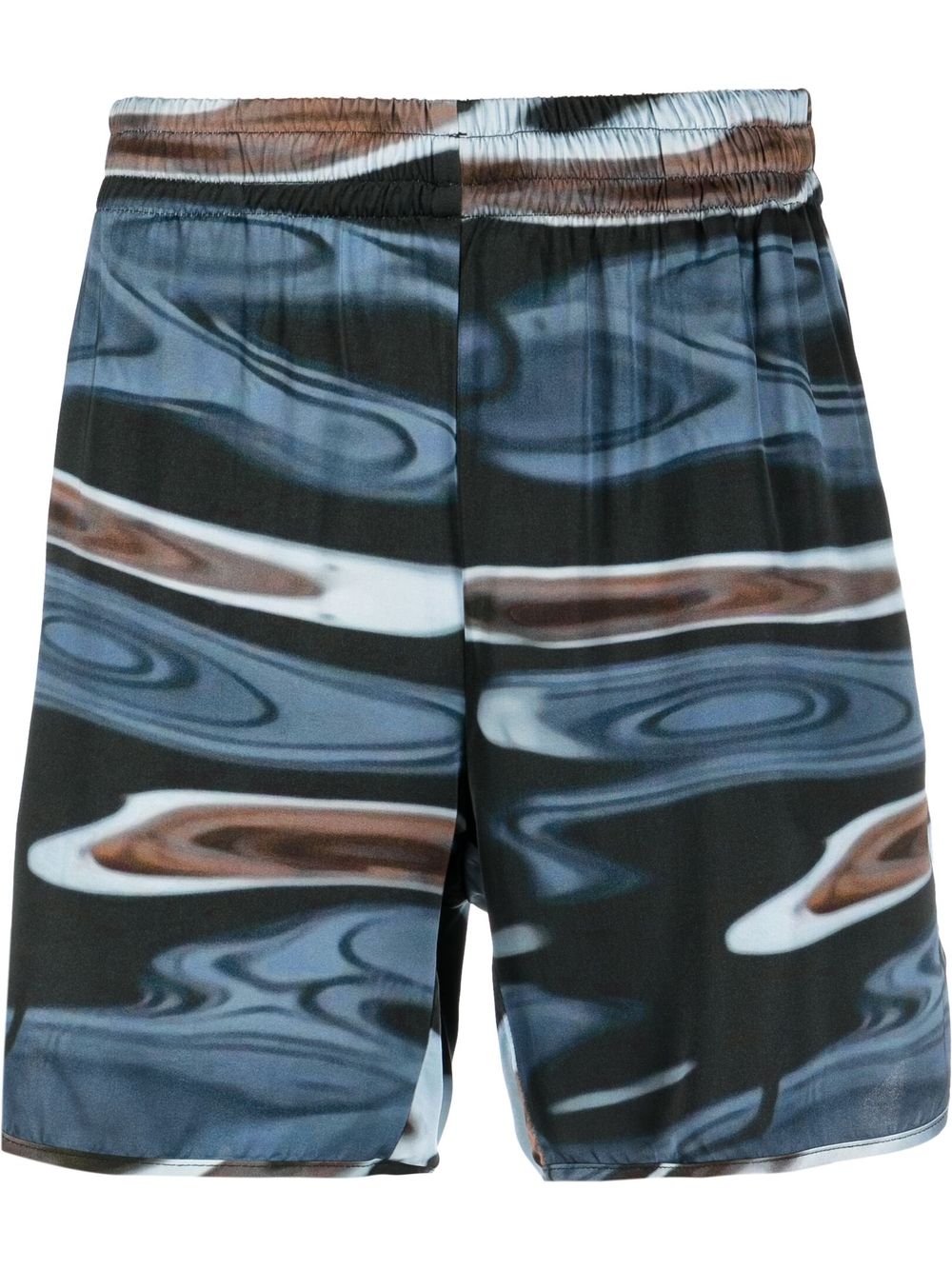 Blue Sky Inn Night Print Short Helderblauw Short trousers Blue Sky Inn