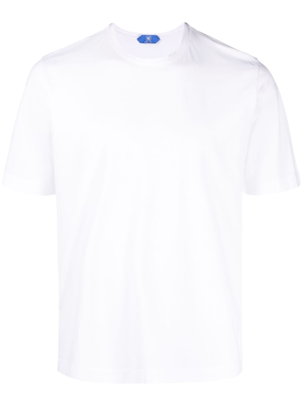 Kired Bacio Crepe Katoenen T-Shirt Wit Topwear Kired