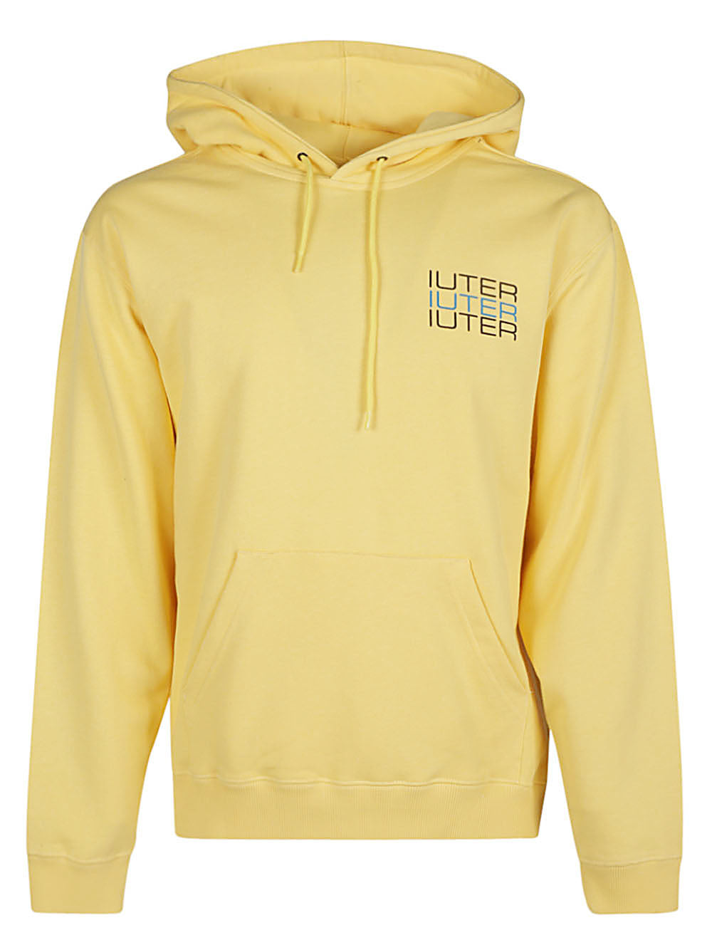 Iuter Spine Skulls Hoodie Geel Topwear Iuter