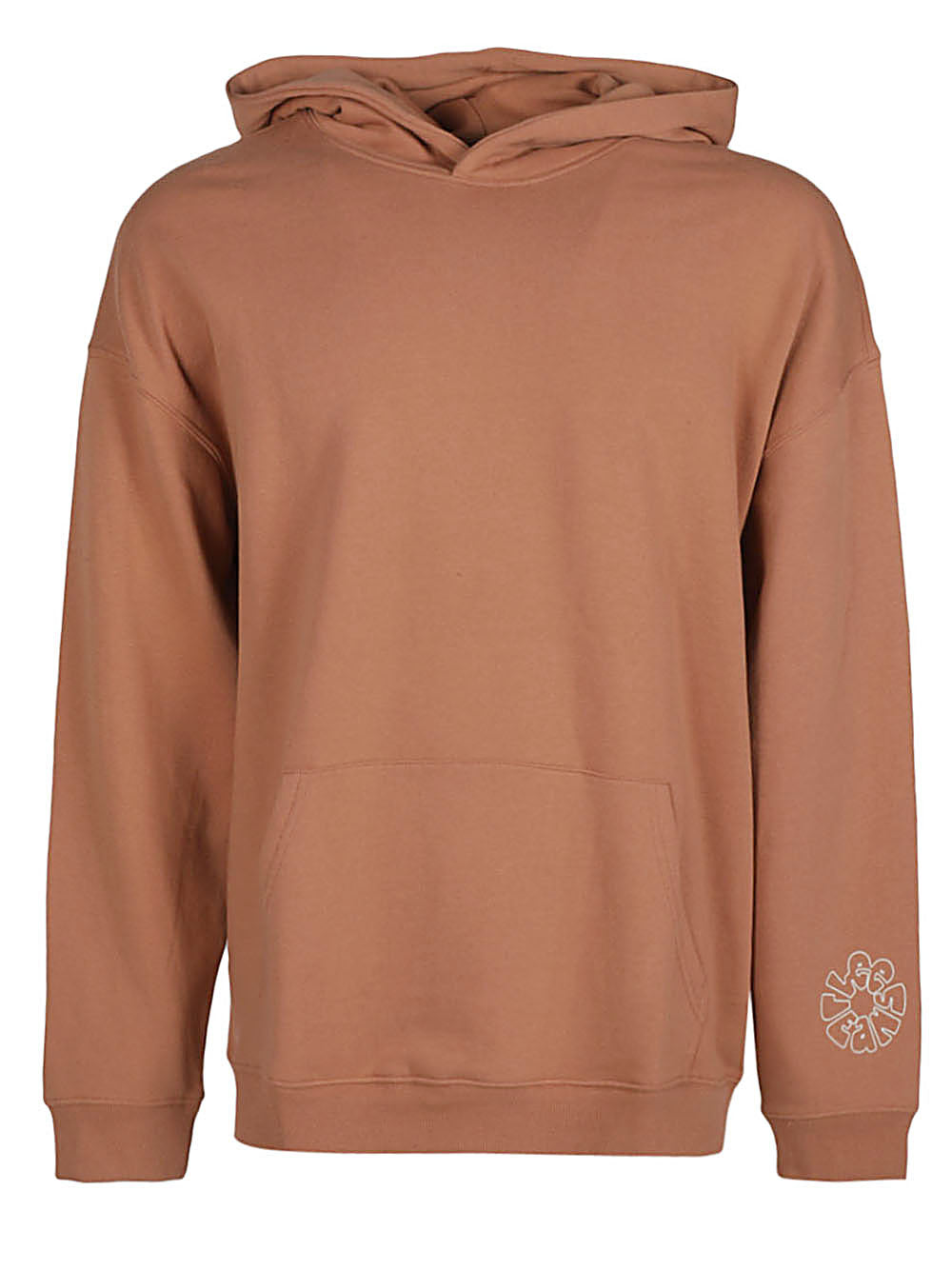 Lee Loose Print Hoodie Bruin Topwear Lee
