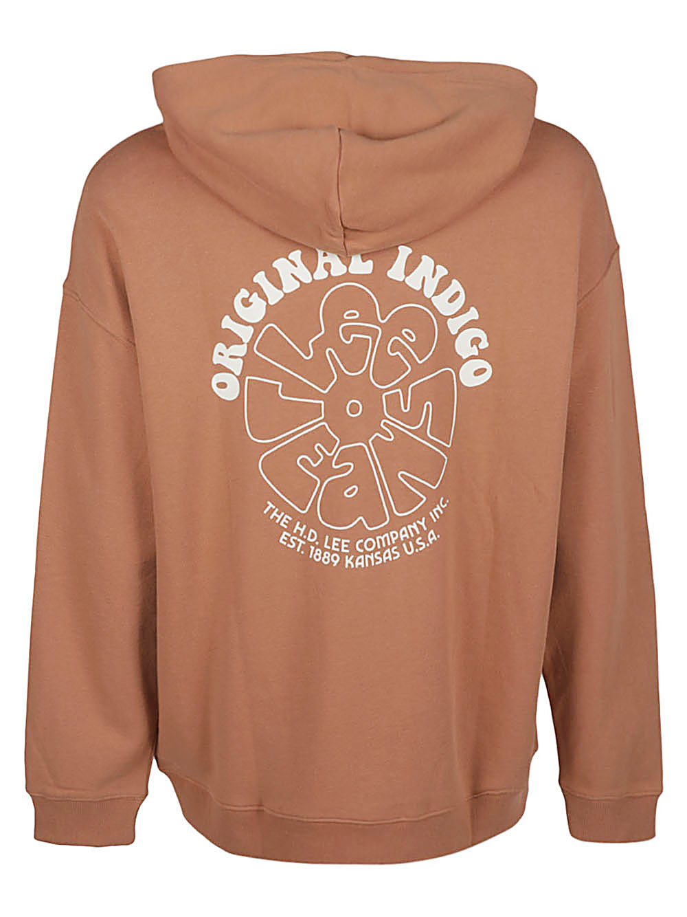 Lee Logo cotton hoodie