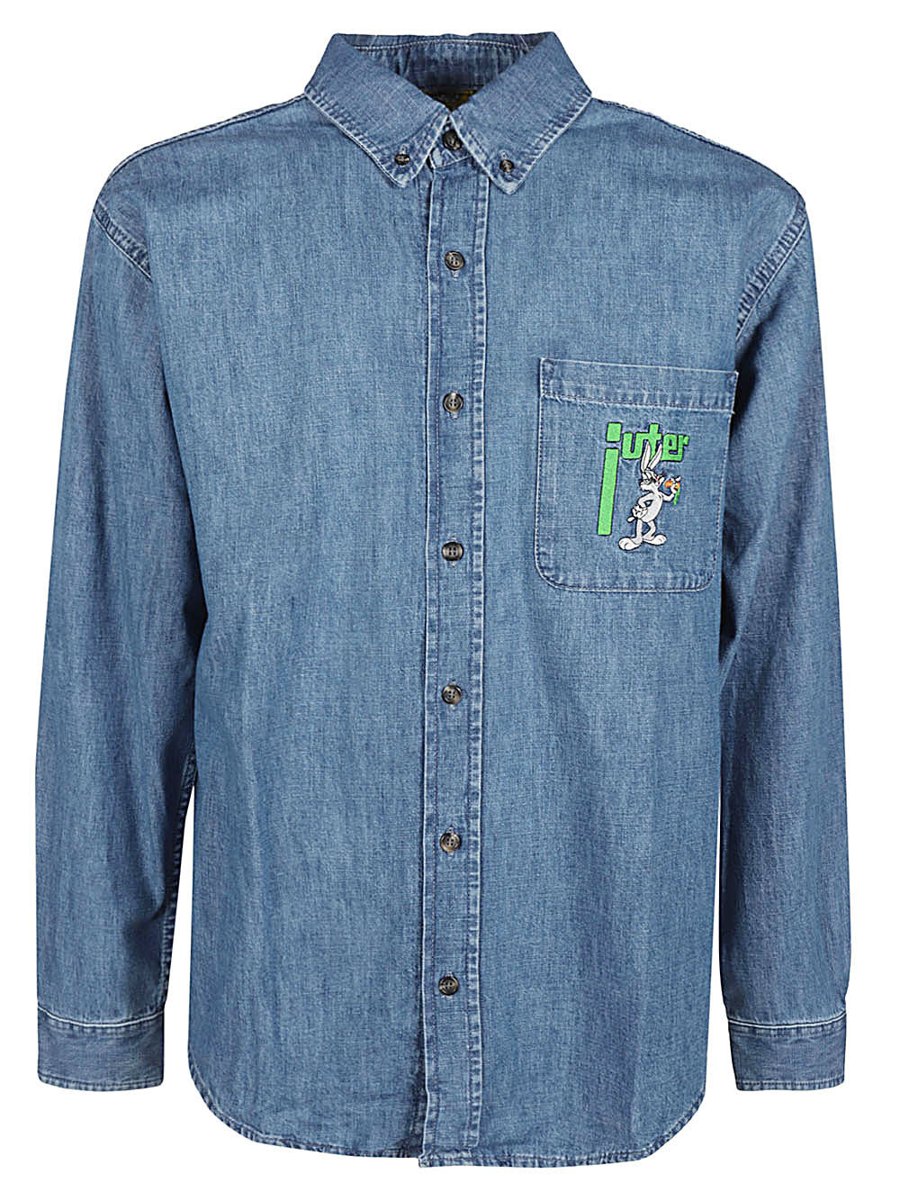Iuter Looney Tunes Denim Shirt Clear Blue Shirts Iuter