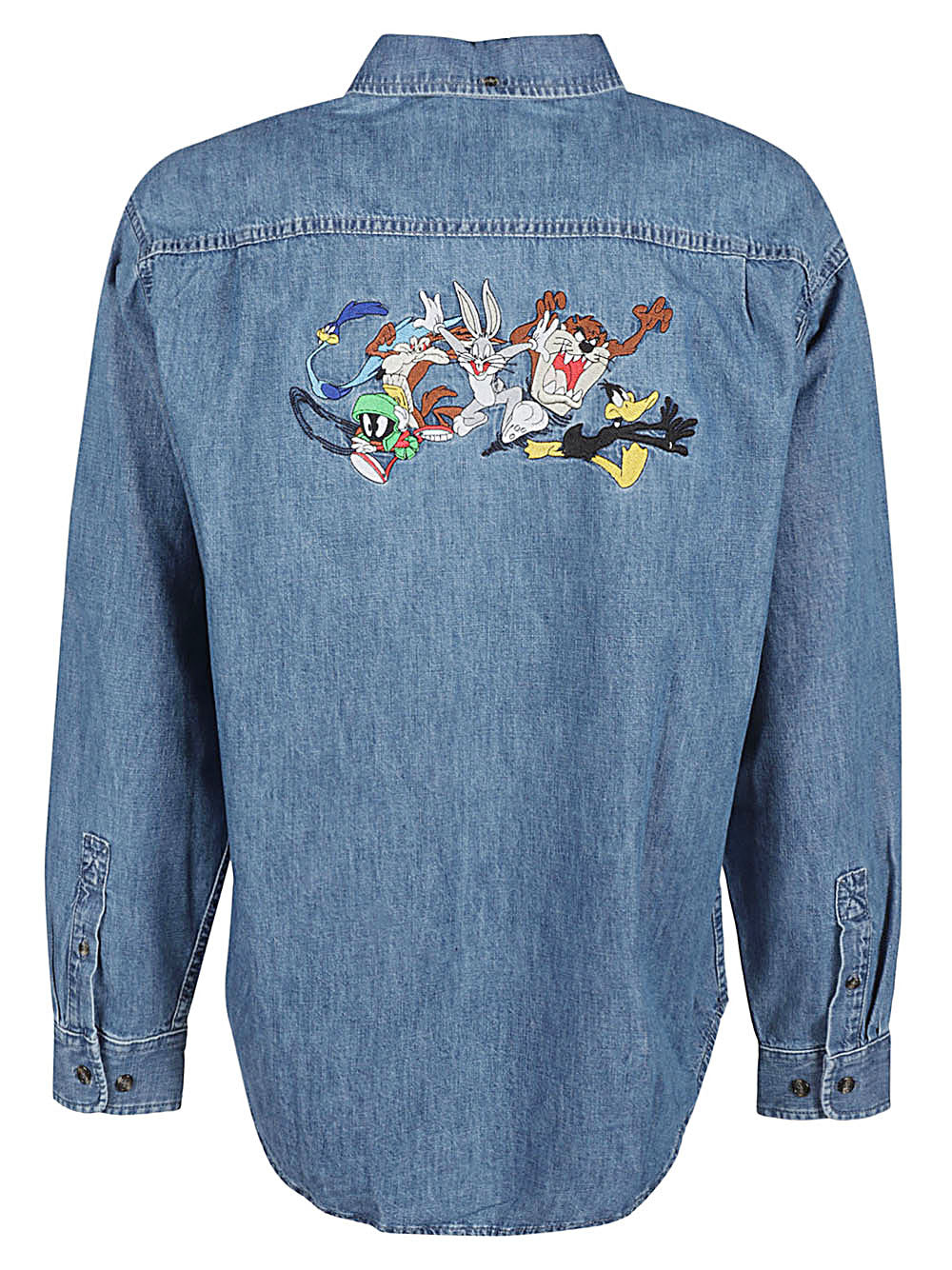Iuter Looney Tunes Denim Shirt Clear Blue Shirts Iuter