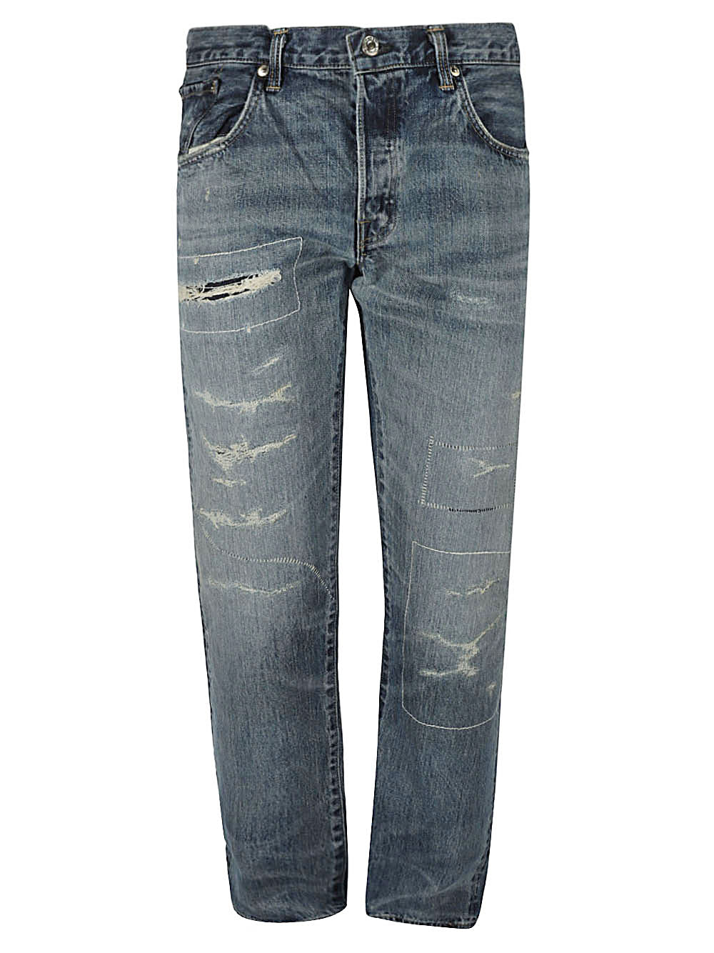 Edwin Regular Tapered Jeans Blue Remake Jeans Edwin