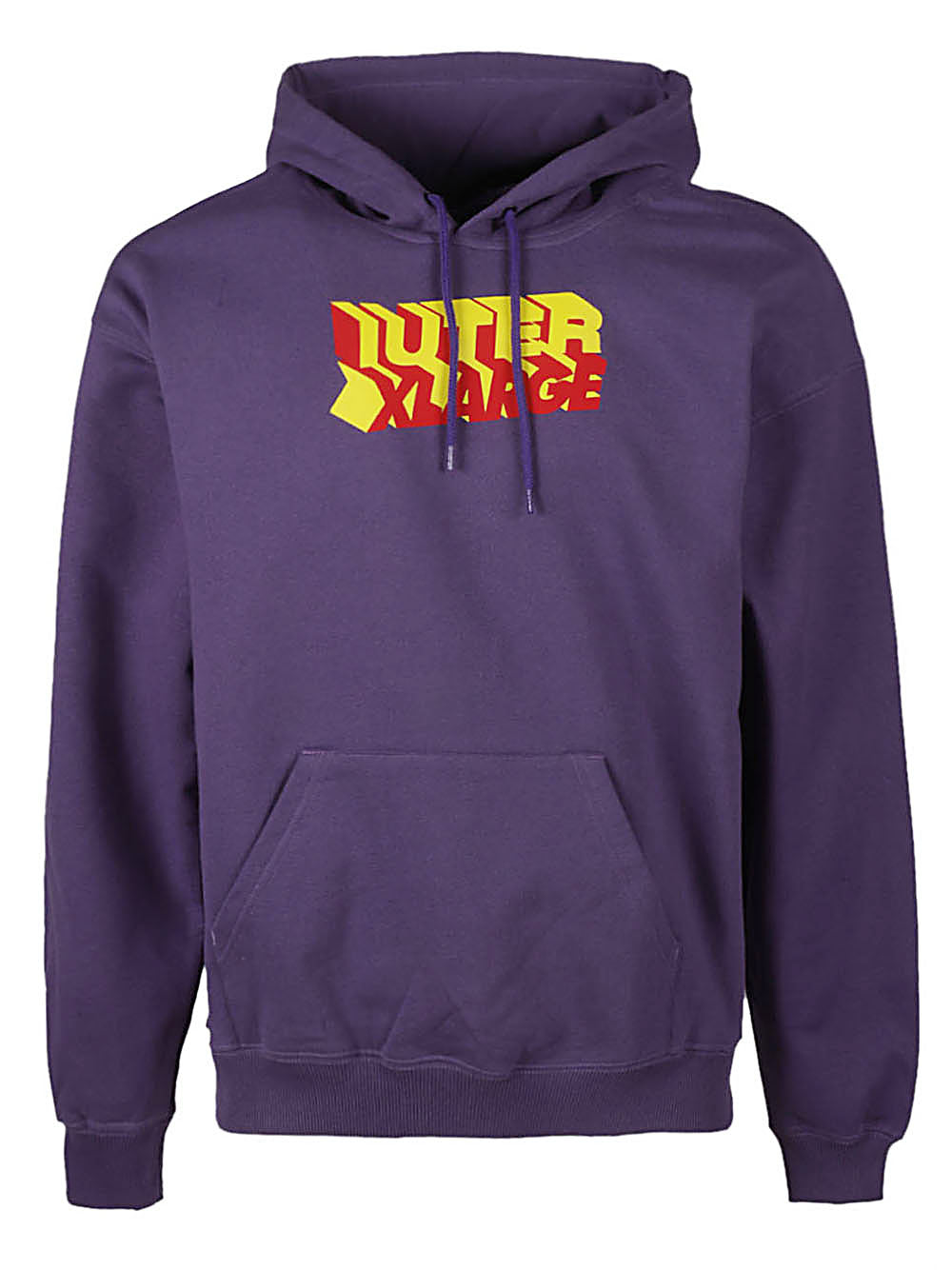 Iuter x XLarge XIUTER Katoenen Hoodie Violet Topwear Iuter