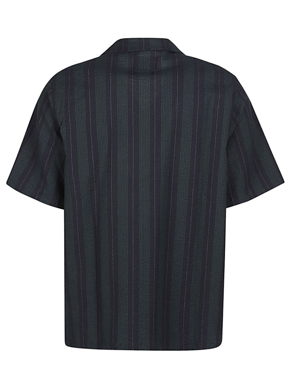Howlin Cocktail D'Amore Katoen-Hennep Overhemd Marineblauw Shirts Howlin