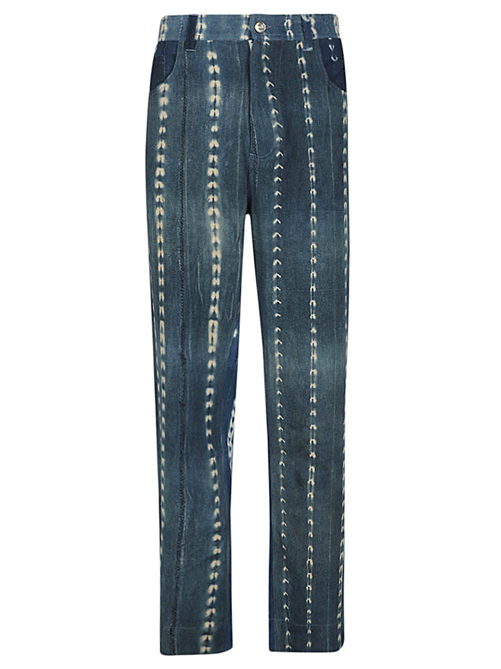 Wales Bonner Shadow Denim Jeans Blue-thumbmail-1